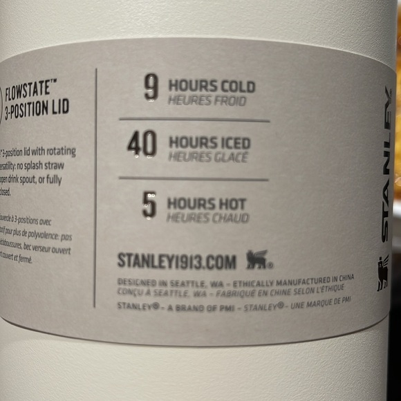 Stanley Tumbler - Quencher H2O 30 ounce - cream - Picture 5 of 5